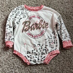 Barbie Oversized Bubble Romper.